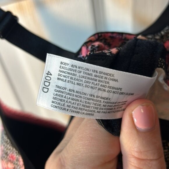 Addition Elle Bra 40DD Floral Patterned - Picture 5 of 5